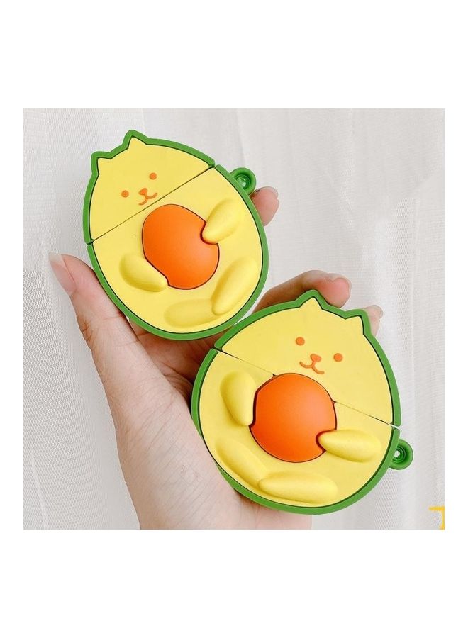 BGM Avocado Cat Shape Earphone Protective Case For AirPods Pro Multicolour - Image 5