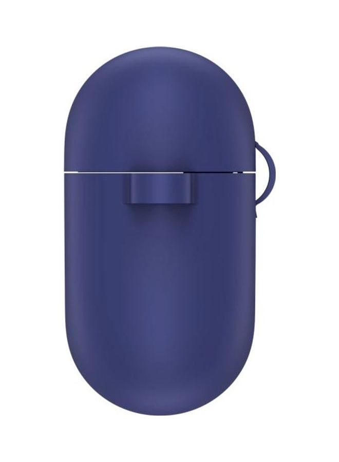 BGM Silicone Round Bottom Earphone Protective Case For AirPods Pro Purple - Image 2