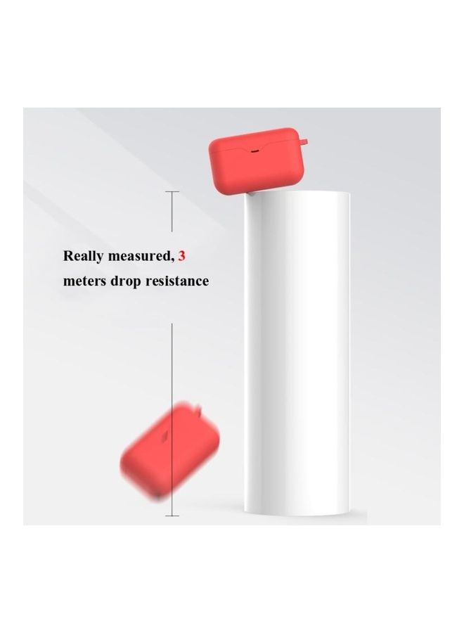 BGM 2-Piece Liquid Silicone Protective Cover Case for Sony WF-H800 Green - Image 5