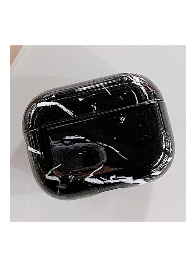 BGM Marble Texture Wireless Earphone Protective Case For Apple AirPods Pro Black - Image 1