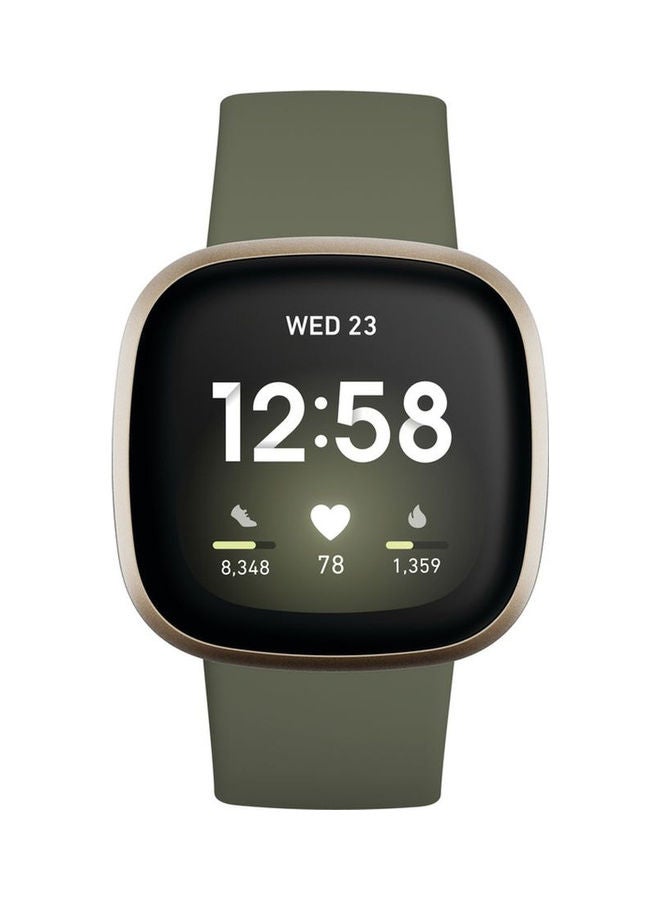 MARGOUN Replacement Band Silicone Sport Strap for Fitbit Versa 3/Sense SmartWatch Green  - Image 3