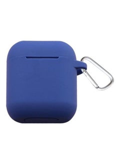 Thicken Cover Bluetooth Earphone Silicone Case for Apple AirPods Blue