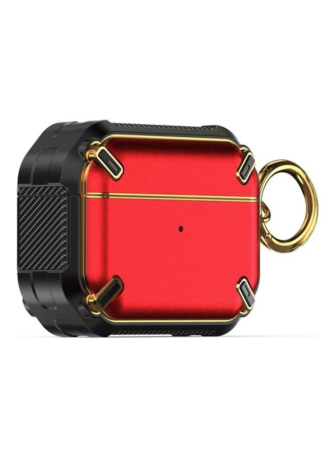 BGM Shockproof Ares Hardware TPU Protective Case For Apple AirPods Pro Blue - Image 2