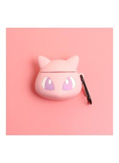 Cartoon Lightning Elf Shape Earphone Silicone Protective Case with Anti-Drop Buckle For Apple AirPods Pink