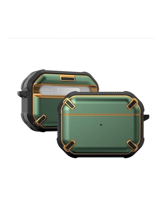 BGM Hardware TPU Wireless Earphones Protective Case For Apple AirPods Pro Green - Image 1