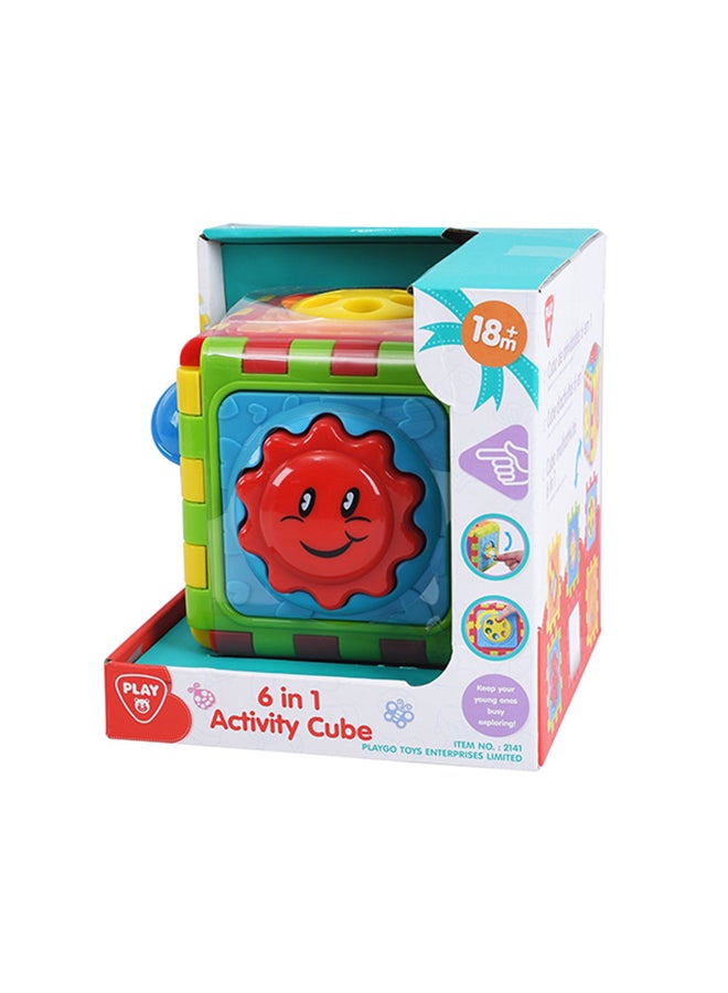 PLAYGO - 6-In-1 Activity Cube - Image 1