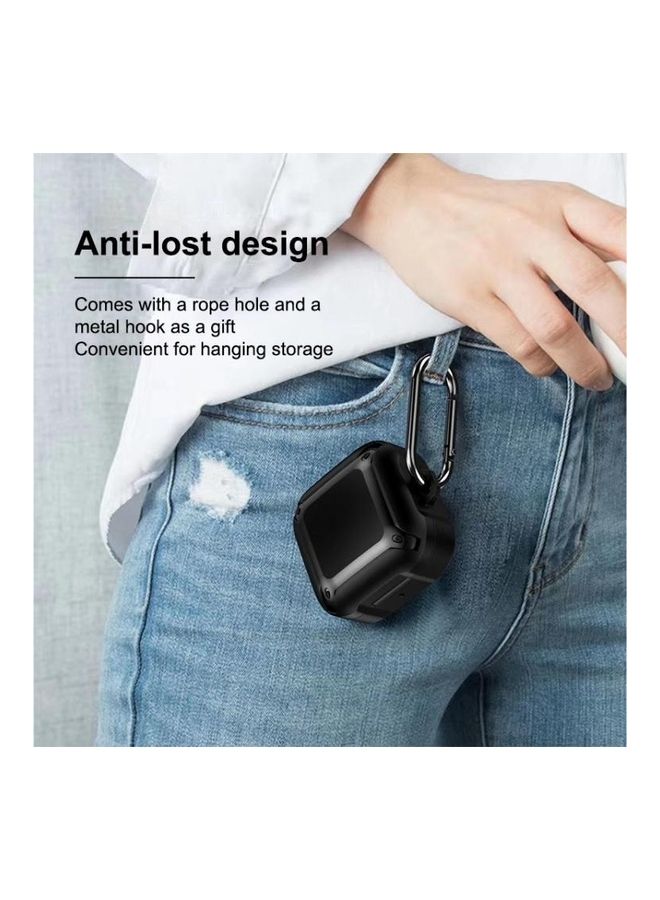 بي جي إم غطاء حماية واقٍ بتصميم درع من فيلم 'Bumblebee' مزود بخطاف لسماعات سامسونج جالاكسي بادز أخضر/أصفر - Image 5