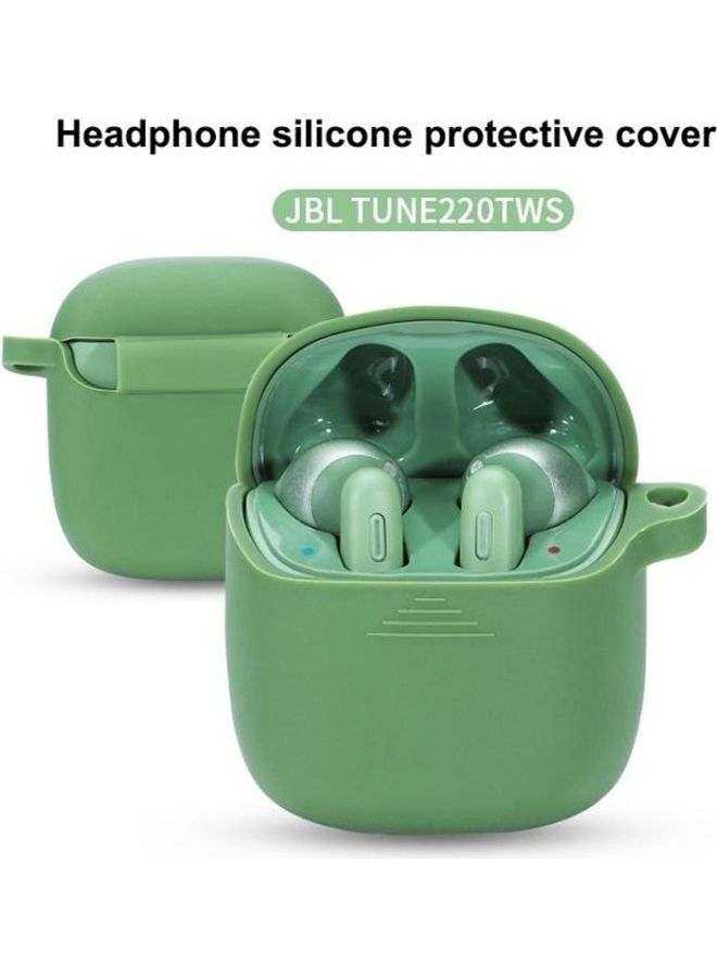بي جي إم غطاء حماية واقي من السيليكون لسماعات الأذن اللاسلكية JBL تون 220TWS أحمر - Image 5