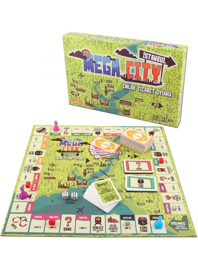 Star Mega City Istanbul Game Set 2 Players 
