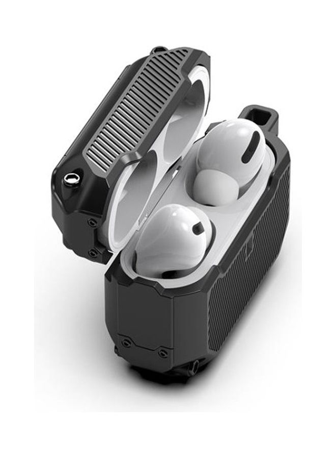 BGM Shield Armor Waterproof Wireless Earphone Protective Case For AirPods Pro Green - Image 3