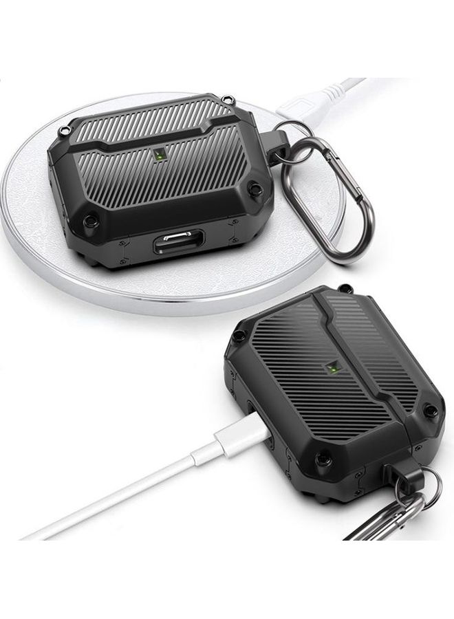 BGM Shield Armor Waterproof Wireless Earphone Protective Case For AirPods Pro Green - Image 4