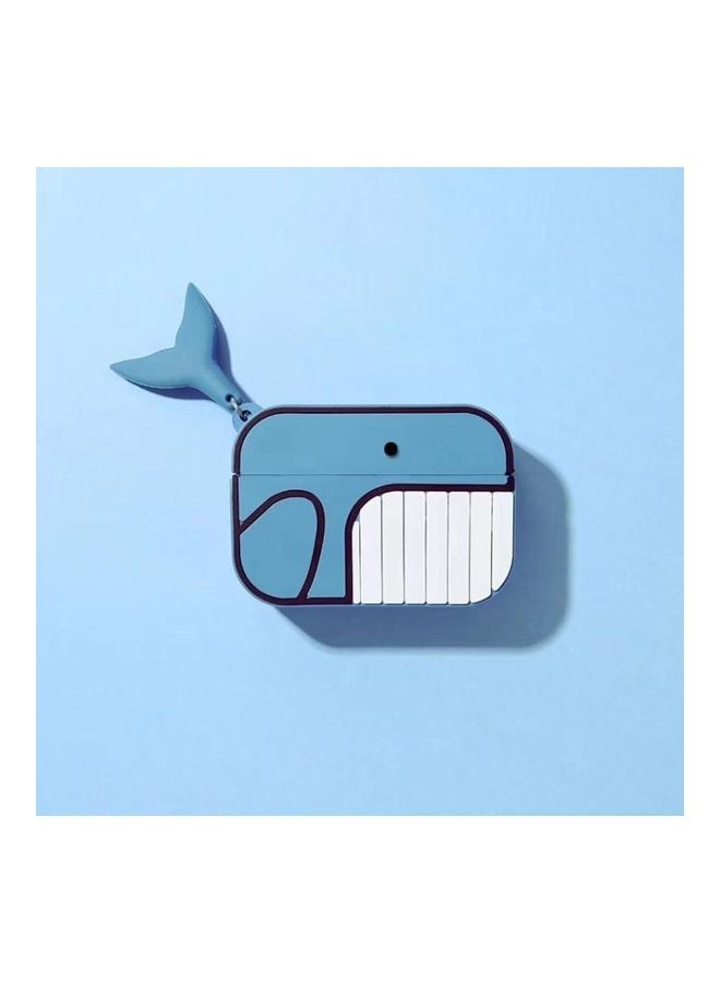 BGM Clownfish Wireless Earphones Shockproof Silicone Protective Case for Apple AirPods Pro Blue - Image 1