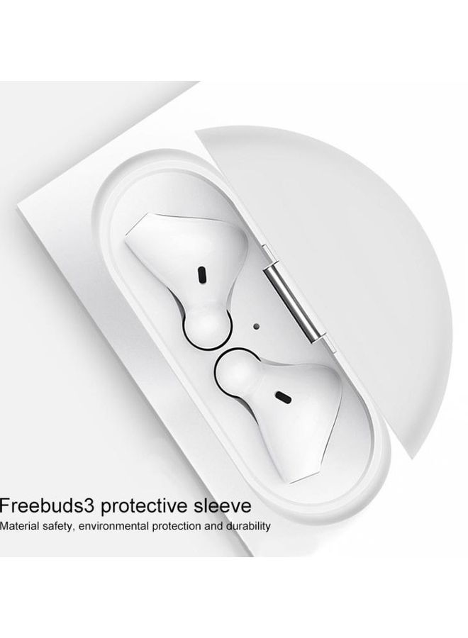 BGM Silicone Wireless Bluetooth Earphone Protective Case For Huawei FreeBuds 3 Black - Image 3