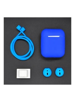 Bluetooth Wireless Earphone Cover Case Set for Apple AirPods 1/2 Generation Multicolour