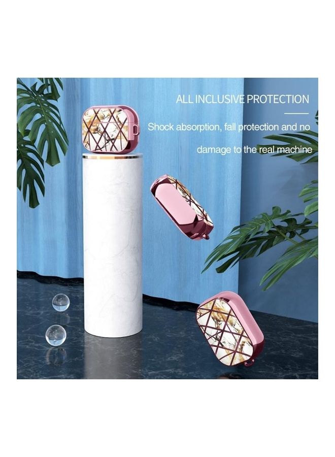 BGM Printed TPU Earphone Protective Case For Apple AirPods Pro with Lanyard Multicolour - Image 5