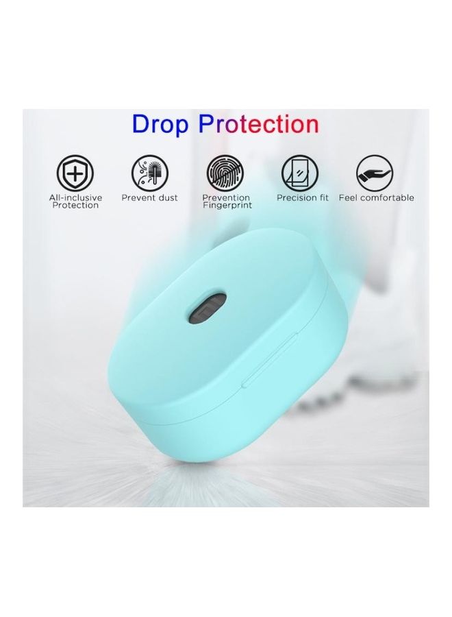 BGM Silicone Charging Box Protective Case for Xiaomi Redmi AirDots/S/2 Purple  - Image 3