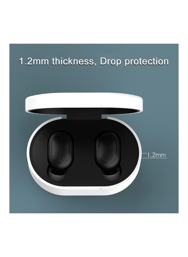 BGM Silicone Charging Box Protective Case for Xiaomi Redmi AirDots/S/2 Purple  - Image 5