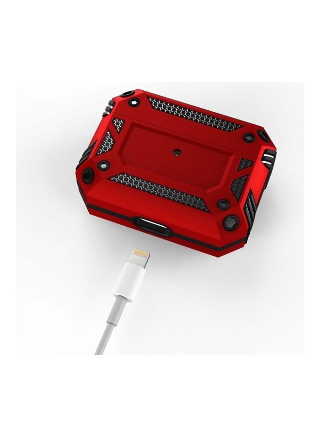 BGM Iron Man Four-Corner Shockproof Protective Cover For Apple AirPods Pro Blue - Image 5