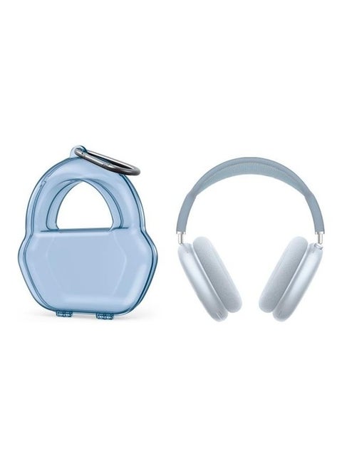 PP Jelly Protective Case with Hook For Apple AirPods Max Blue