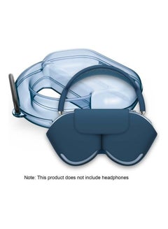 BGM PP Jelly Protective Case with Hook For Apple AirPods Max Blue  - Image 4