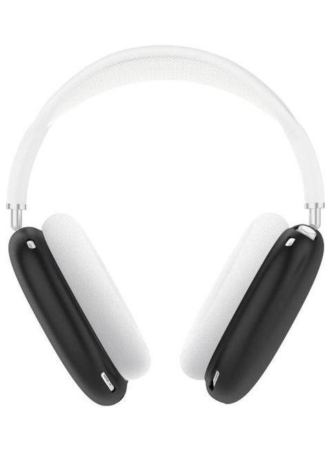 A Pair Full Coverage Anti-scratch Silicone Headphone Protective Case for AirPods Max Black