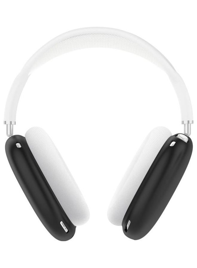 BGM - A Pair Full Coverage Anti-scratch Silicone Headphone Protective Case for AirPods Max Black - Image 1