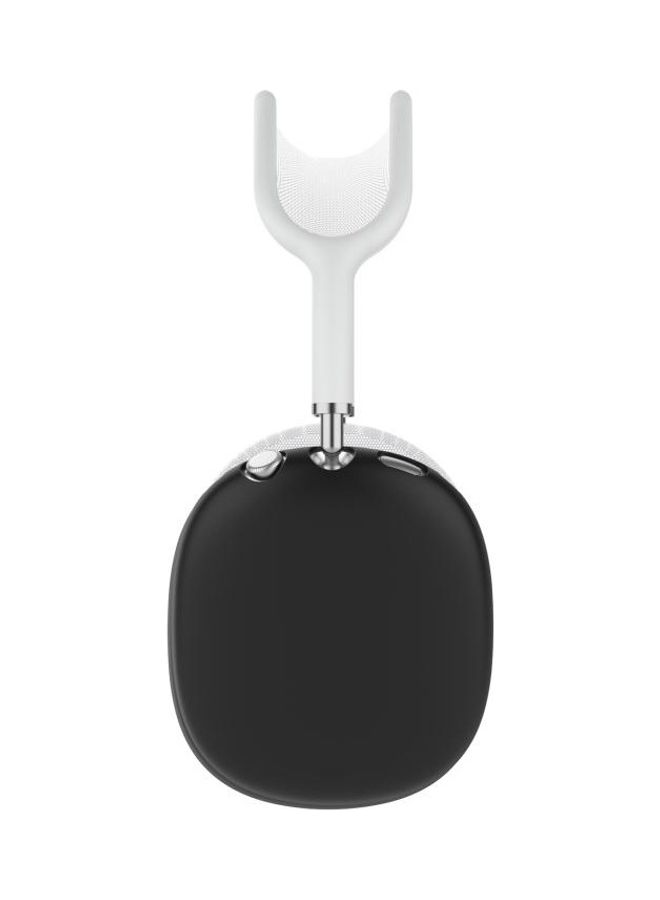 BGM - A Pair Full Coverage Anti-scratch Silicone Headphone Protective Case for AirPods Max Black - Image 1