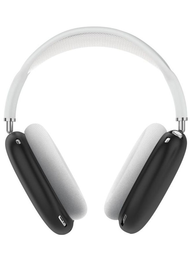 BGM - A Pair Full Coverage Anti-scratch Silicone Headphone Protective Case for AirPods Max Black - Image 1