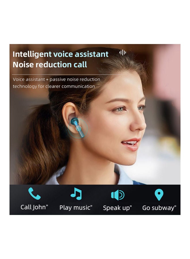 Generic Multifunctional Rechargeable Key Earphone with Intelligent Noise Reduction Function Black  - Image 2