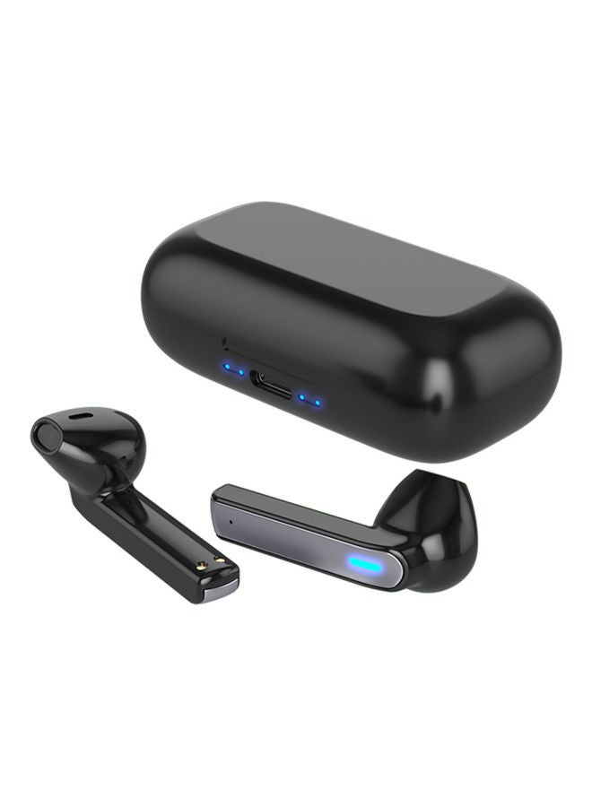 Multifunctional Rechargeable Key Earphone with Intelligent Noise Reduction Function Black