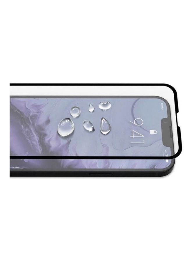 MARGOUN 2-Pack Super Shieldz 3D Tempered Glass Screen Protector for Apple iPhone 13 Mini Clear/Black  - Image 5