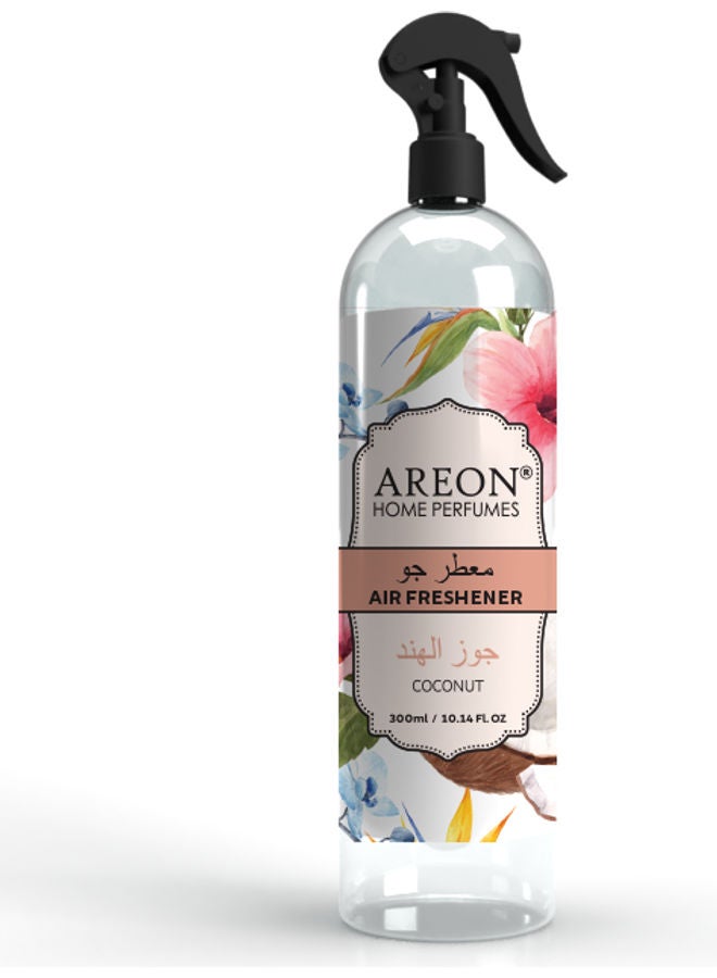 أريون معطر جو برائحة جوز الهند شفاف 300ملليلتر  - Image 1