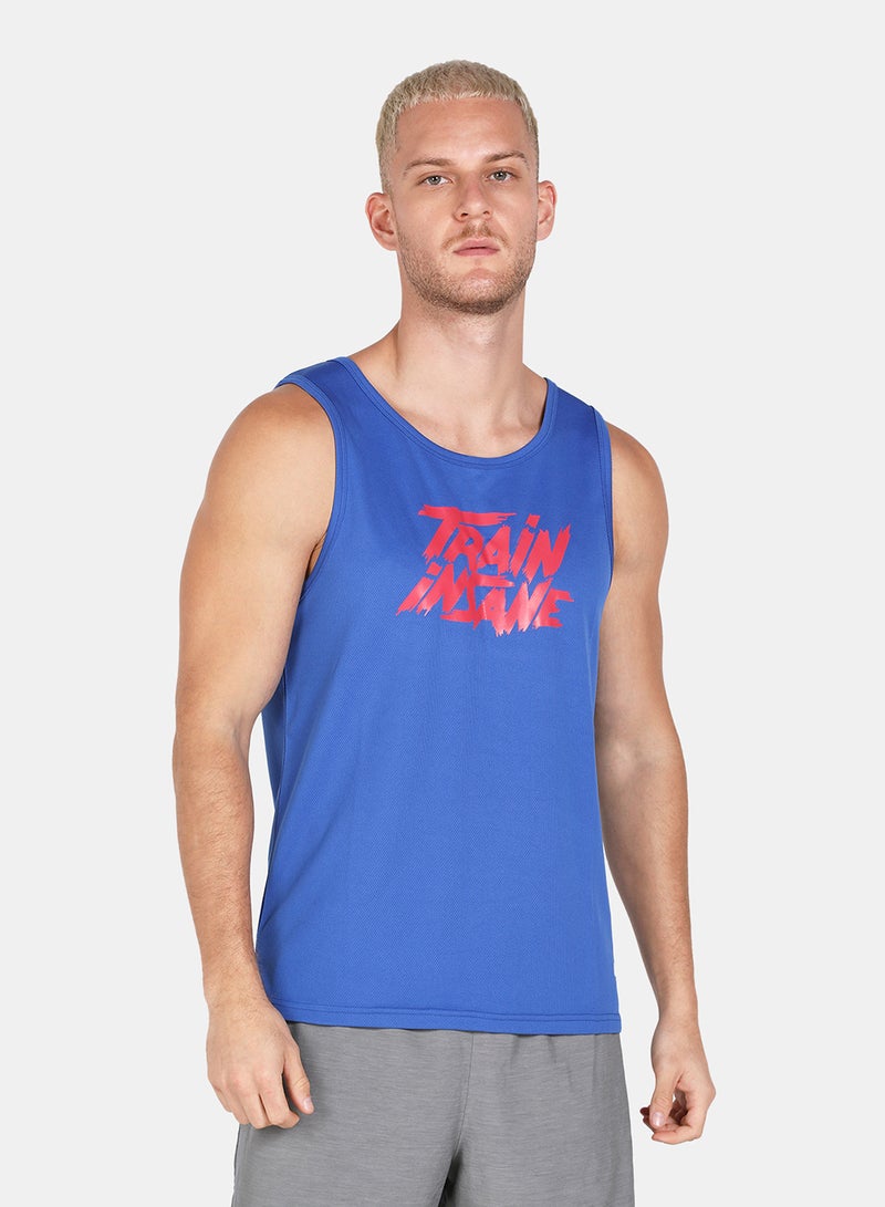 Athletiq - Essential Sports Training Vest Blue - Image 1