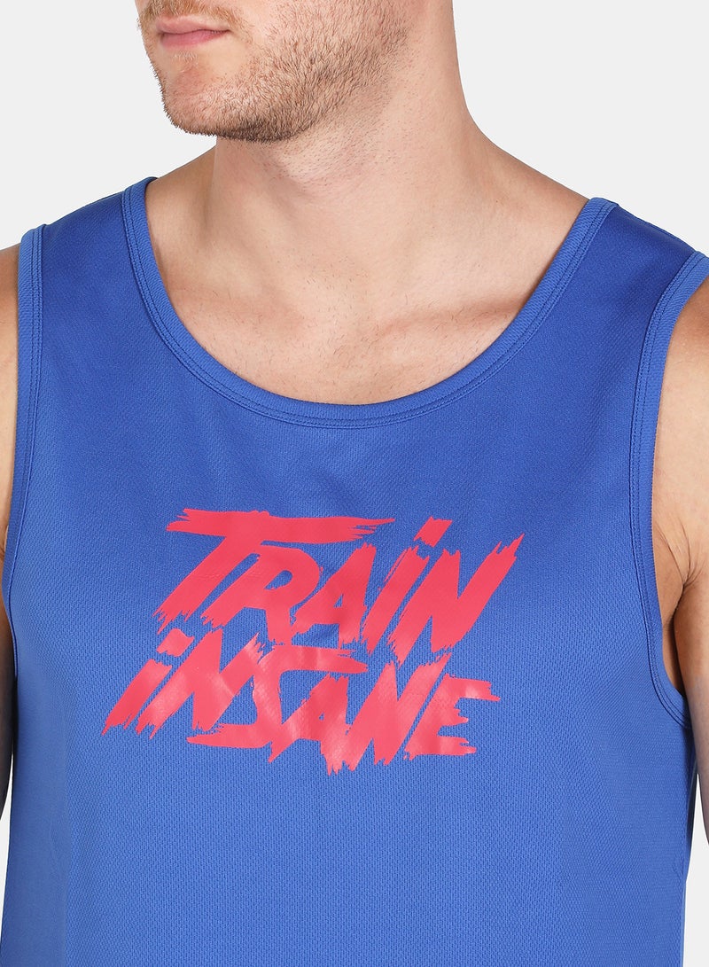 Athletiq - Essential Sports Training Vest Blue - Image 1