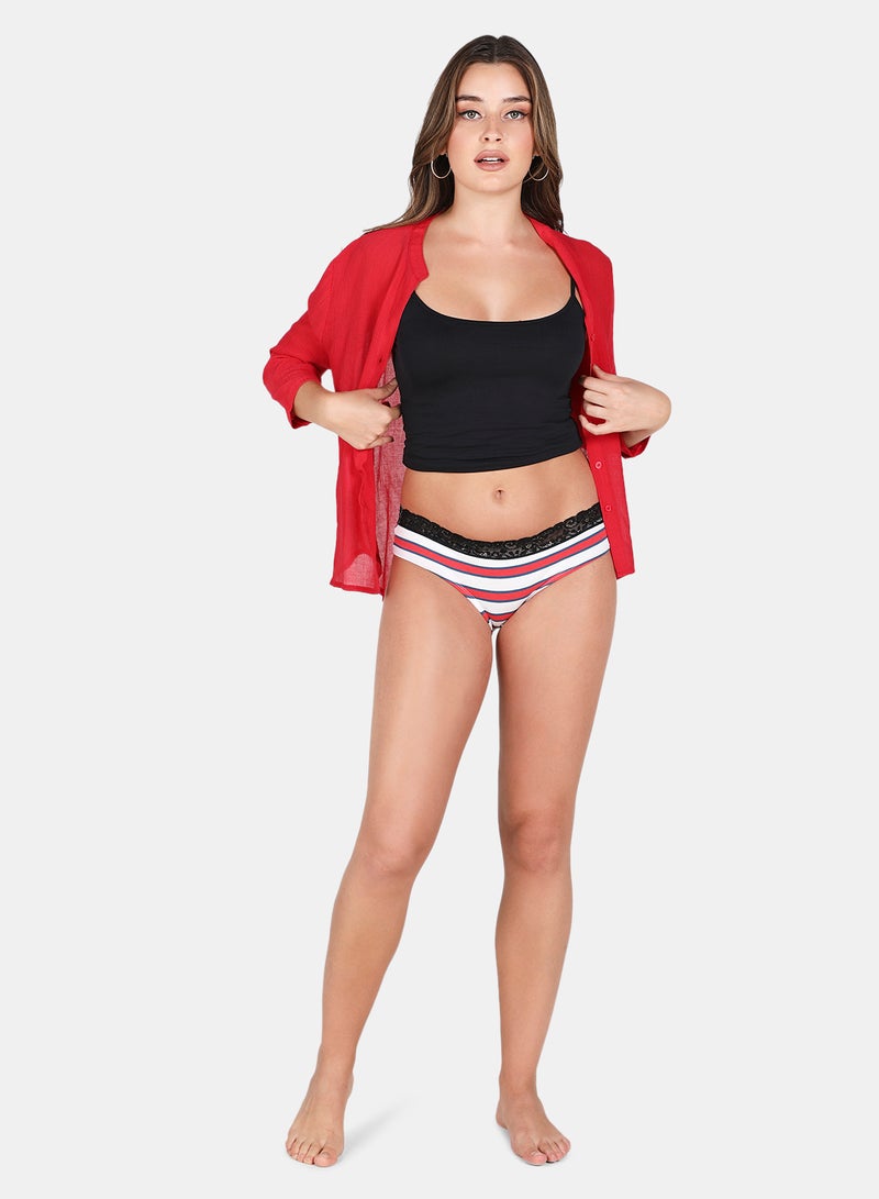 Aila Casual Basic Bottoms Multicolour  - Image 3