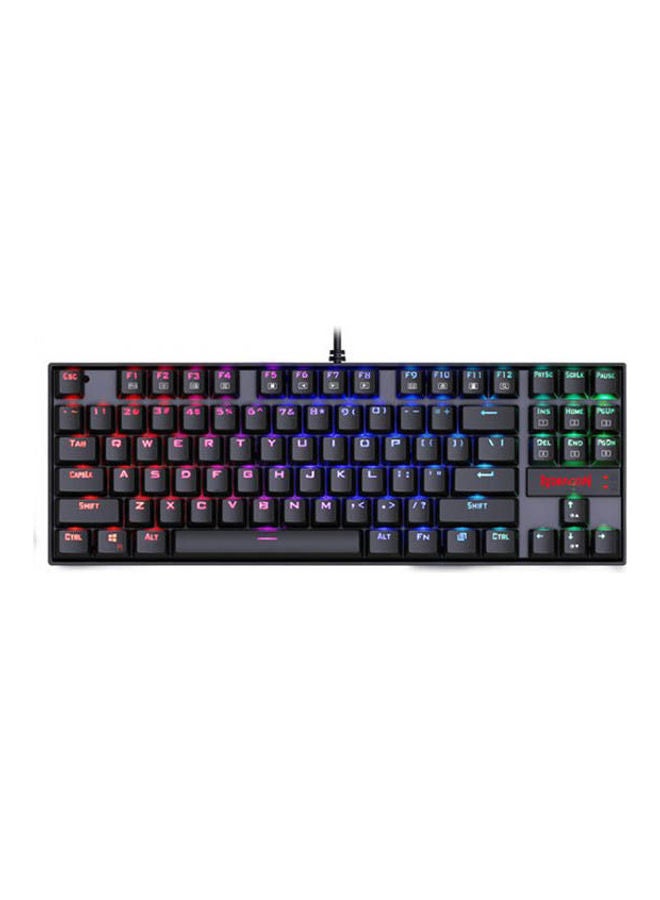 REDRAGON - Redragon K552-RGB Kumara RGB LED Backlit Mechanical Gaming Keyboard (Black) - Image 1