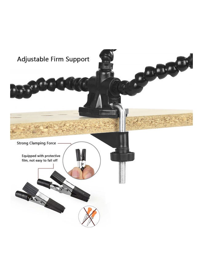 Generic Helping Hands  Soldering Black 14.50X9.50X14.50cm  - Image 2