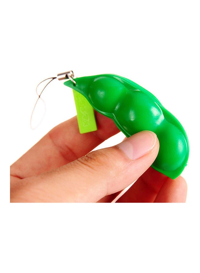 Generic - Stress Relief Pea Pod Key Chain 7.5x3x1.5cm - Image 1