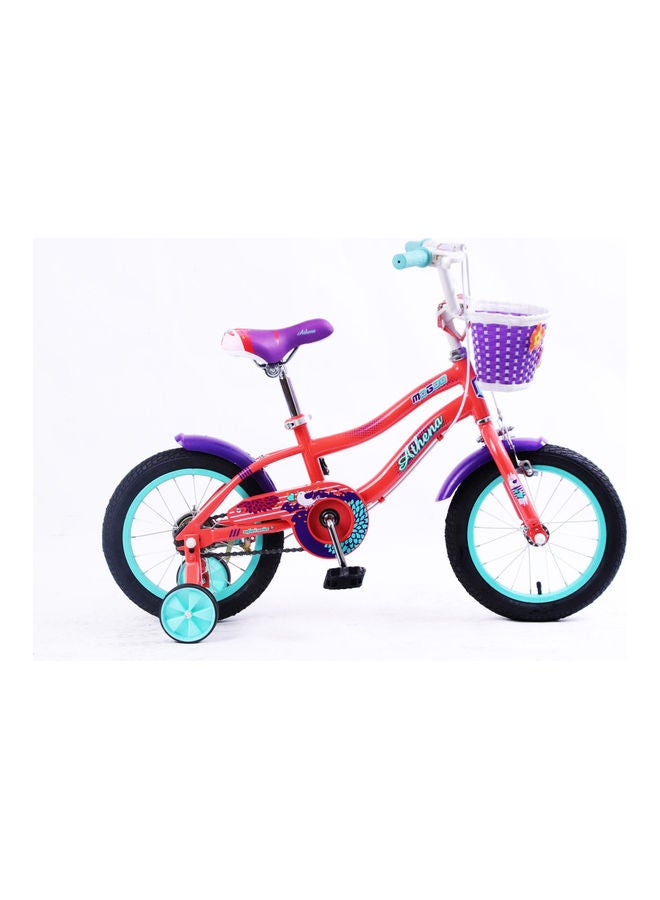 MOGOO Athena 14-Inch Kids Bike | 14-Inch Wheel Size | Adjustable Seat | Peach Color 14inch - Image 1