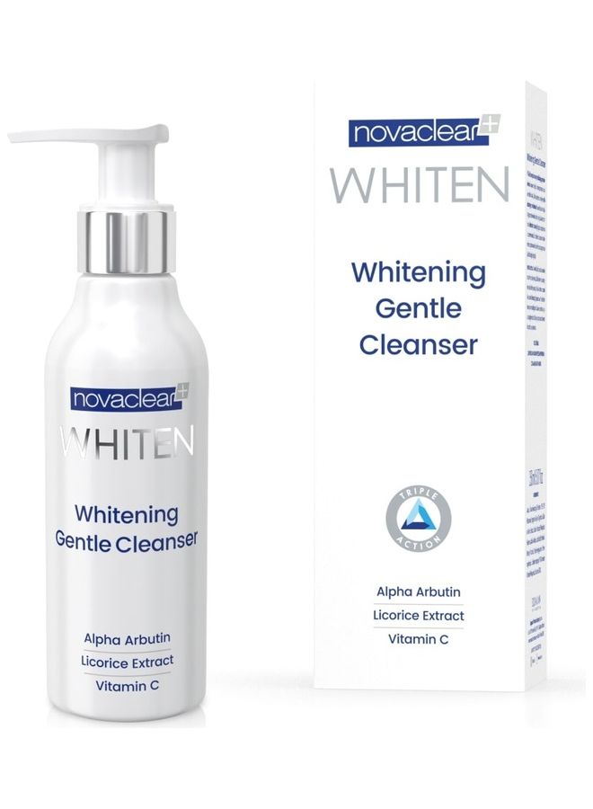 novaclear Whiten Whitening Gentle Cleanser Silver 150ml - Image 1