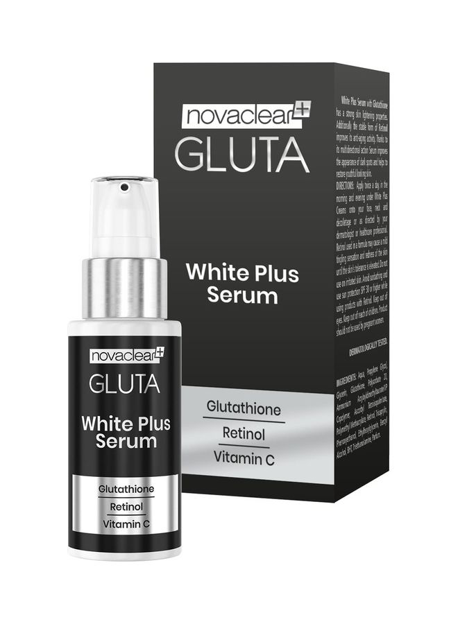 novaclear - Gluta White Plus Serum Black 30ml - Image 1