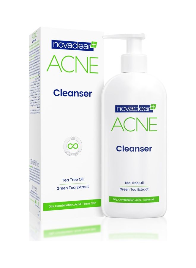 novaclear Acne Cleanser White 150ml - Image 1