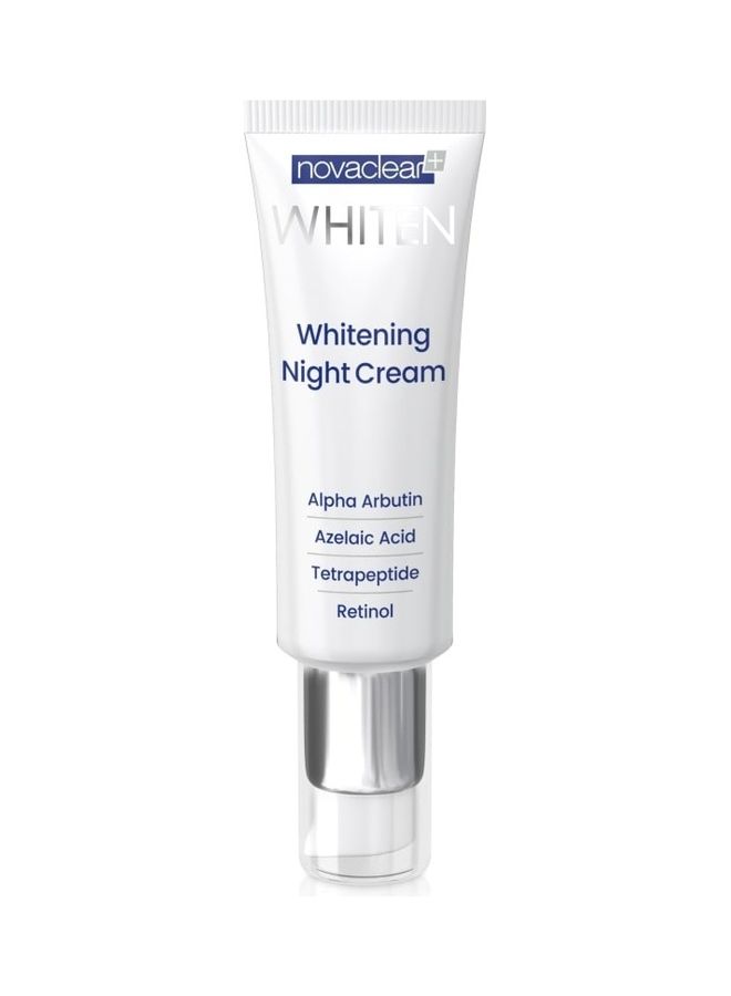 novaclear Whiten Whitening Night Cream White 50ml - Image 2
