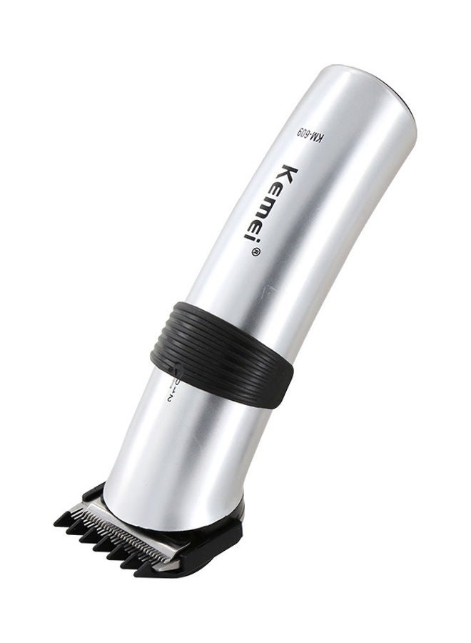 Kemei Professional Hair Clipper Silver/Black 17cm - Image 4