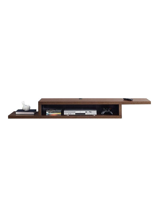 MODERN HOME Modern TV Stand Shelf Brown 15x24x135cm  - Image 1