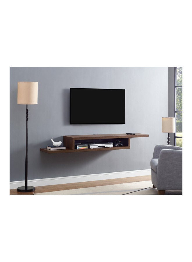 Modern TV Stand Shelf Brown 15x24x135cm - v1631254301/N50799586A_2