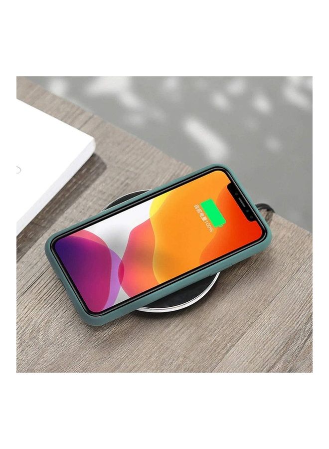 ICS Soft Liquid Silicone Full Body Shockproof Case For Apple iPhone 12 Pro Max Black - Image 2