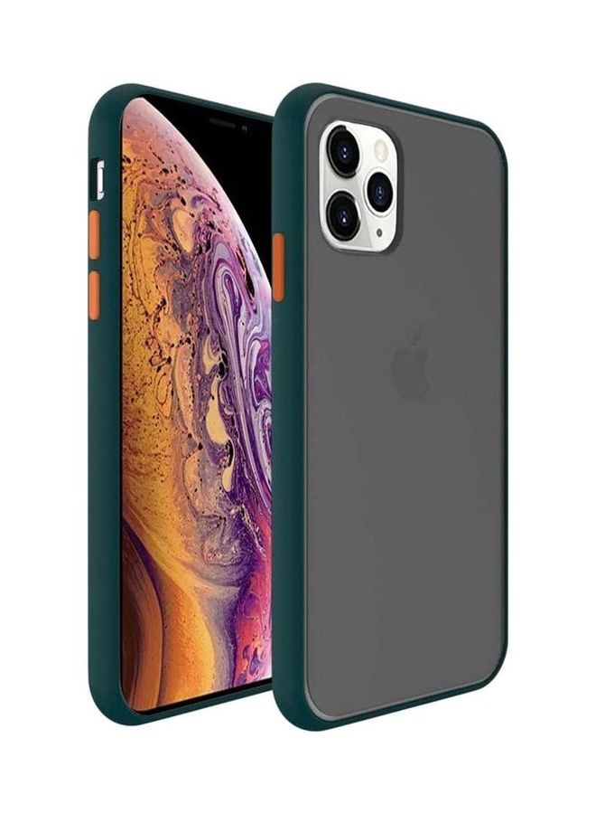 أي سي إس غطاء حماية رفيع مقاوم للصدمات من السيليكون والبولي يوريثان الحراري لهاتف أبل آيفون 11 برو أسود - Image 1