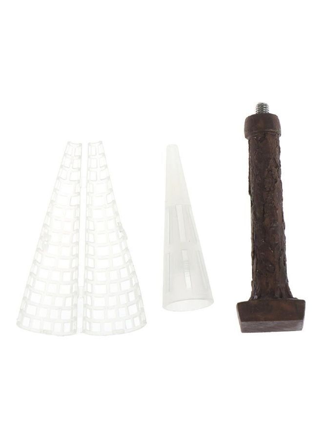 ديكور نبات بتصميم شجرة مغطاة بالطحالب متعدد الألوان 13سم - Image 1