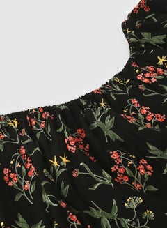 NEON Girls Round Neck Short Sleeve Blouse Jet Black  - Image 3